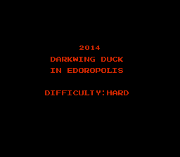 Darkwing Duck - In Edoropolis Title Screen